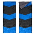 thumbnail image 3 of Lightweight Waterproof Sleeping Bag for Backpacking & Hiking, Compact Envelope Design for Warm & Cool Weather, Portable for Camping, Travel, and Outdoor Use - Blue, 3 of 10