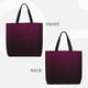 thumbnail image 2 of Fotbe Dark Purple Glitter Bolsa Tote con Estampado para Mujer, Bolsos con Cremallera, Bolsa de Hombro Casual de Gran Capacidad con Bolsillos Internos, 2 of 7