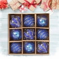 thumbnail image 4 of Mouliraty 9Pcs Christmas Ball Ornaments, Christmas Tree Decorations Ornament Set Shatterproof Ornaments Hanging Decor for Party Tree Decoration, Blue, 4 of 5