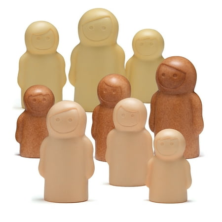 UPC: 5060213761315 | Yellow Door Little People Sensory Play Set of 9 Figures