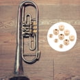 thumbnail image 3 of 1 Set Trumpet Button Buckles Portable Press Covers Trumpet Accessories (Golden), 3 of 8