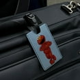 thumbnail image 4 of Sesame Street Vintage Elmo Rectangle Leather Luggage Card Suitcase Carry-On ID Tag, 4 of 5