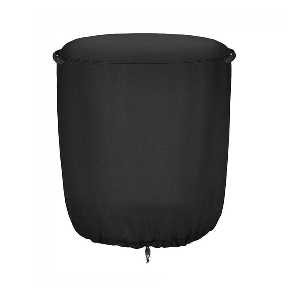 Premium Waterproof Round Fire Pit Cover Durable Outdoor Protection for Courtyard Braziers (24"D x 27"H)