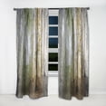 thumbnail image 2 of DESIGN ART Designart 'Morning Forest Panoramic View' Landscape Photography Curtain Single Panel 52 in. wide x 108 in. high - 1 Panel 108 Inches, 2 of 5