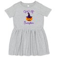 thumbnail image 3 of Inktastic Gigi's Lil' Pumpkin Girls Toddler Dress, 3 of 5