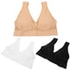 thumbnail image 1 of YSNOOWE 3Ud Sujetadores Deportivos De Nylon Para Mujer Con Ventilación Óptima Y Para Entrenamiento, 1 of 6
