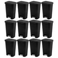 thumbnail image 1 of Sterilite 11.9 Gal Rectangle Step On Trash Kitchen Wastebasket (12 Pack), 1 of 9