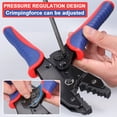 thumbnail image 4 of Xirurus Coaxial Cable Crimping Tool Set, Multi-Functional Wire Stripper & Cutter with 5 Interchangeable Jaws (11.02 in / 28 cm), 4 of 5