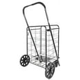 thumbnail image 3 of atHOME Extra Large Foldable Shopping Cart Durable, Lightweight, Black, 3 of 9