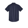 thumbnail image 6 of Port Authority Short Sleeve SuperPro Twill Shirt-L (True Navy), 6 of 6