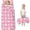 Pink Bows, variant on Pink Bows and Baseballs Pattern Toddler Nap Mats for Kids Preschool,Sleeping Mat Bag or Kids,Toddler Sleeping Bag,Toddler Nap Mat or Daycare