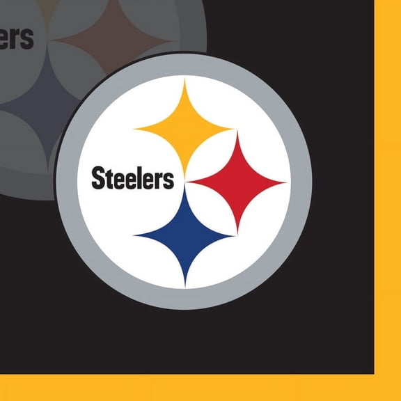 192 Count Bulk Pack Pittsburgh Steelers Beverage Napkins