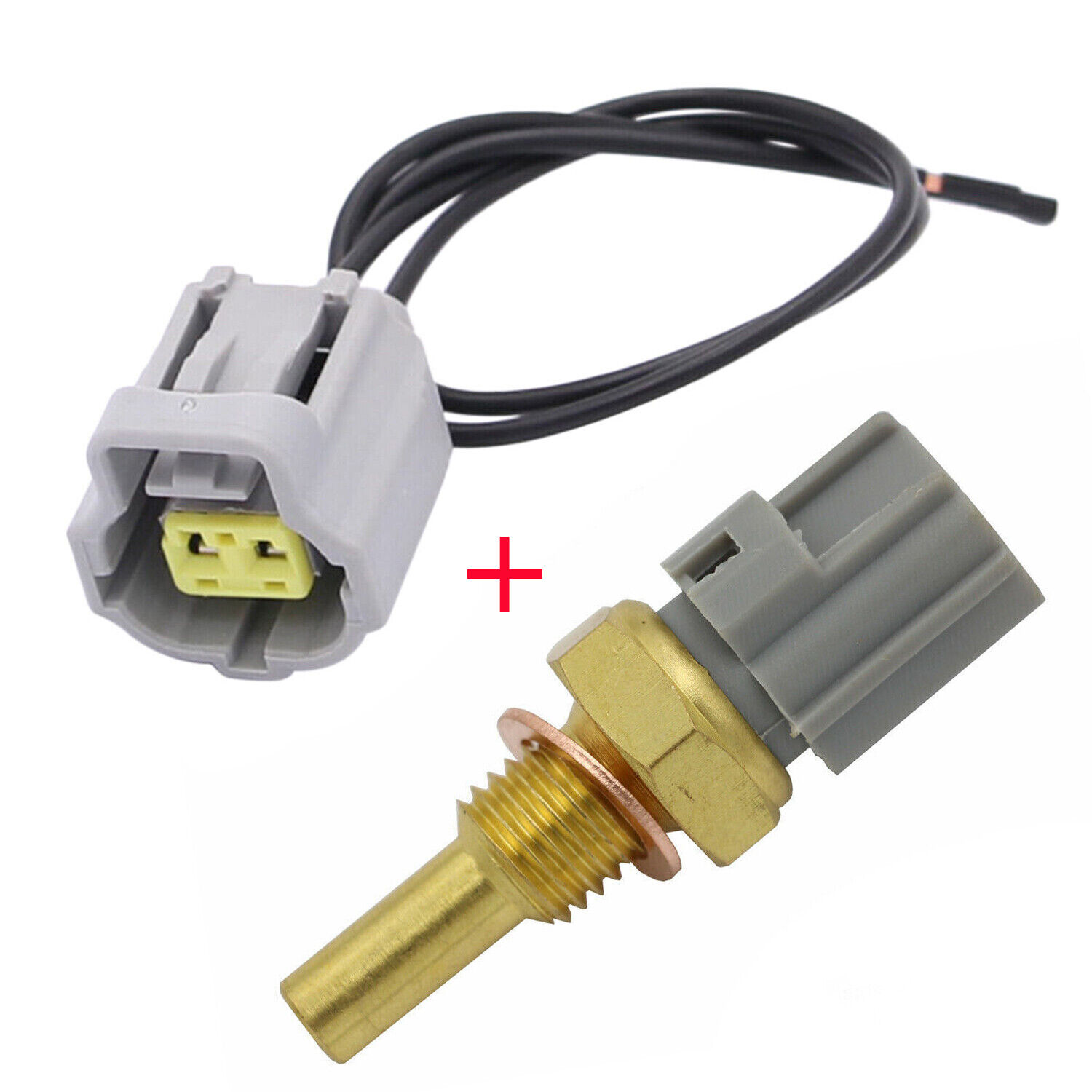 Coolant Water Temperature Sensor & Connector Plug for Camry Celica