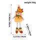 thumbnail image 3 of Decoración del hogar, decoración de la habitación, decoración de la pared Muñeca espantapájaros de Acción de Gracias Serie 14 Decoraciones Adorno de muñeca enana duende de hoja de arce de temporada Mu, 3 of 3