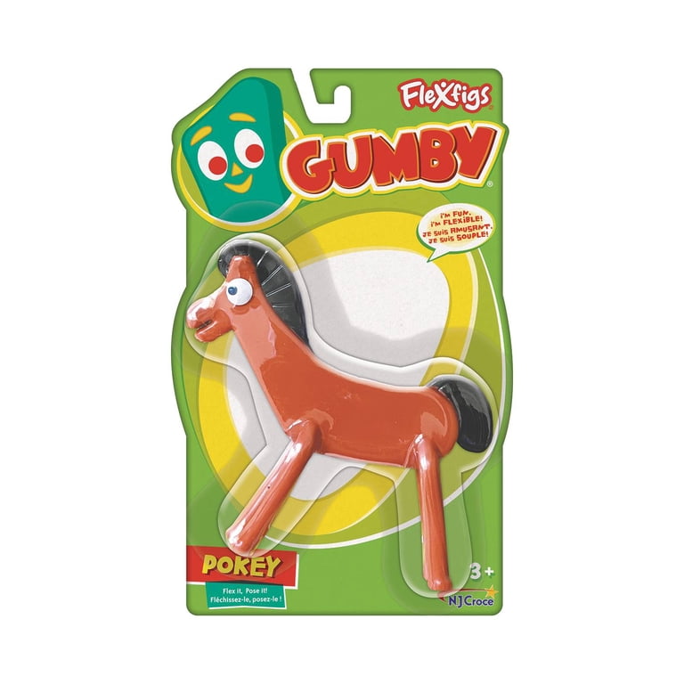 Flexfigs Gumby Pokey Bendable Figure The Canadian Group - Walmart.com