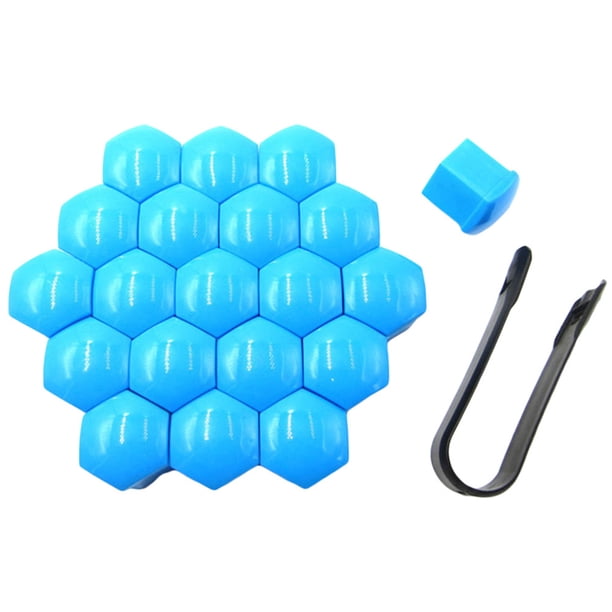 Sku Precio Ali Link) 19Mm 20Pcs Rueda De Coche Universal Tapa De Tornillo Tuerca De Neumático Cubierta Protectora Decorativa Amarillo Verde (Multi-Atributo Single-Create Cateissary VI012443-11
