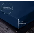 thumbnail image 7 of Complete Full Sheet Set - Breathable and Soft - Flat Sheet, Fitted Sheet, 2 Pillow Cases - Deep Pocket and Easy Care, 7 of 7