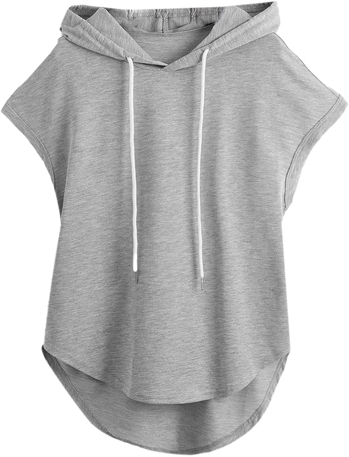 Milumia Women's High Low Hem Cap Sleeve 