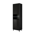 thumbnail image 4 of Paris Modern 24" Bookcase - Black, 4 of 5