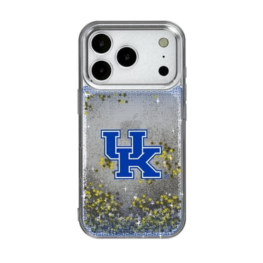 Kentucky Wildcats Linen Logo iPhone Glitter Case