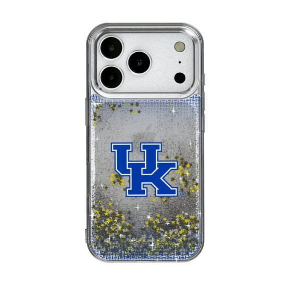 Kentucky Wildcats Linen Logo iPhone Glitter Case