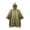 Green, variant on MIASHUI Rain Poncho Waterproof for Adult Lightweight Outdoor Poncho with Zipper,Green,One Size