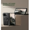 thumbnail image 5 of Dexnor Magnetic Case for Google Pixel 10 Pro Fold with Dual Kickstands & Front Screen Protector & Hinge Protection, Compatible with MagSafe, Full-body Rugged Protective Bumper Covers, Black, 5 of 8