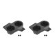 thumbnail image 4 of Sidaley Portavasos de coche de doble orificio multifuncional y flexible de plástico para una fácil instalación negro duradero negro 2piezas, 4 of 6