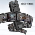 thumbnail image 3 of Mini Body Camera, Large Memory Storage HD Night Vision Portable Back Clip Camera Magnetic Suction L7 Recorder  for Course Recording, 3 of 7