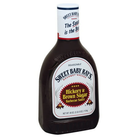 Sweet Baby Ray's Hickory & Brown Sugar Barbecue Sauce, 40 (Best Bbq In Mississippi)