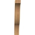 thumbnail image 2 of 5 1/2"W x 38"D x 38"H Funston Smooth Knee Brace, Western Red Cedar, 2 of 4