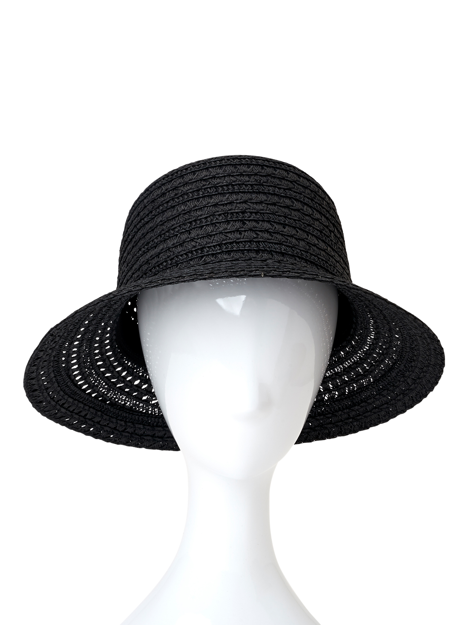 Time and Tru Adult Women's Straw Bucket Hat - image 3 of 3