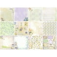 thumbnail image 3 of Wrapables 6x6 Decorative Single-Sided Scrapbook Paper for Arts & Crafts Projects, Scrapbooking, Card-Making, Lavender Floral Theme, 3 of 4