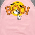 thumbnail image 3 of Peanuts - Boo Snoopy - Toddler And Youth Girls Raglan Graphic T-Shirt, 3 of 5