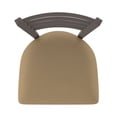 thumbnail image 3 of 410 Jackie 36" Swivel Bar Stool with Bronze Finish and Canter Sand Seat, 3 of 6