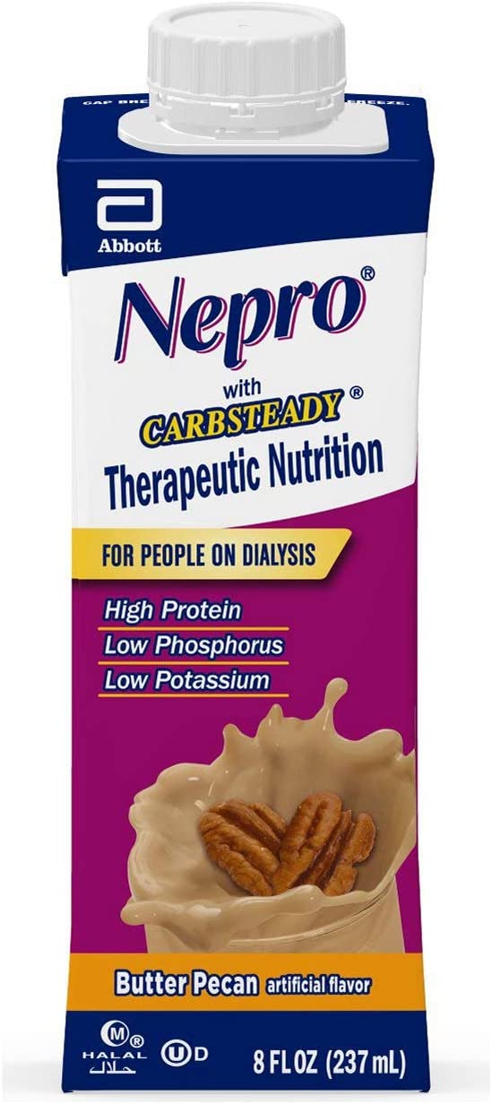 Nepro Nutrition Shake for People on Dialysis, with 19 Grams of Protein
