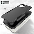 thumbnail image 3 of Decase Heavy-Duty Rugged Case for iPhone 15,Dual Layer Military Grade Drop Protection Anti-Fingerprint Anti-Scratch Hard Back Cover Silicone Bumper Shockproof Protective Case for iPhone 15,Black, 3 of 5