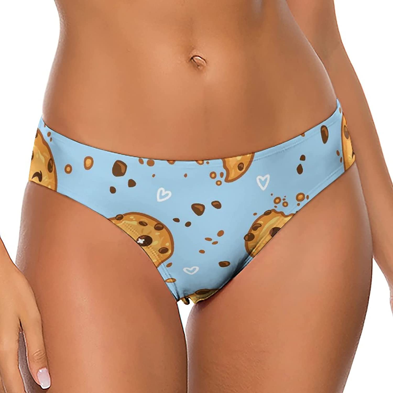Cookies with Chocolate Chips Women's Low Waist TBack Thong Panty