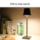 thumbnail image 5 of Cateissary Luz de mesita de noche Decoración LED Lámparas de escritorio brillantes regulables regulables recargables Iluminación de estudio de dormitorio Iluminación y accesorios Negro Cateissary HA011369-02B, 5 of 6