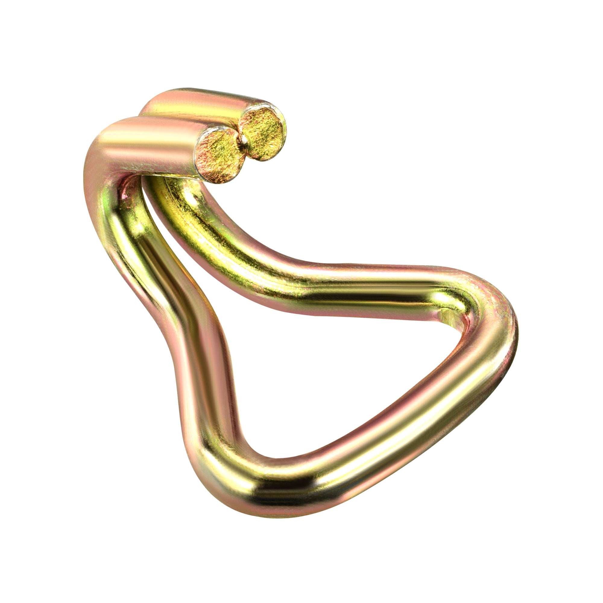 Unique Bargains Ratchet Double J Strap Hook for Tie Down Strap 76x66mm