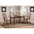 thumbnail image 5 of Pemberly Row Windsor Solid Wood Dining Chairs in Chestnut (Set of 2), 5 of 5