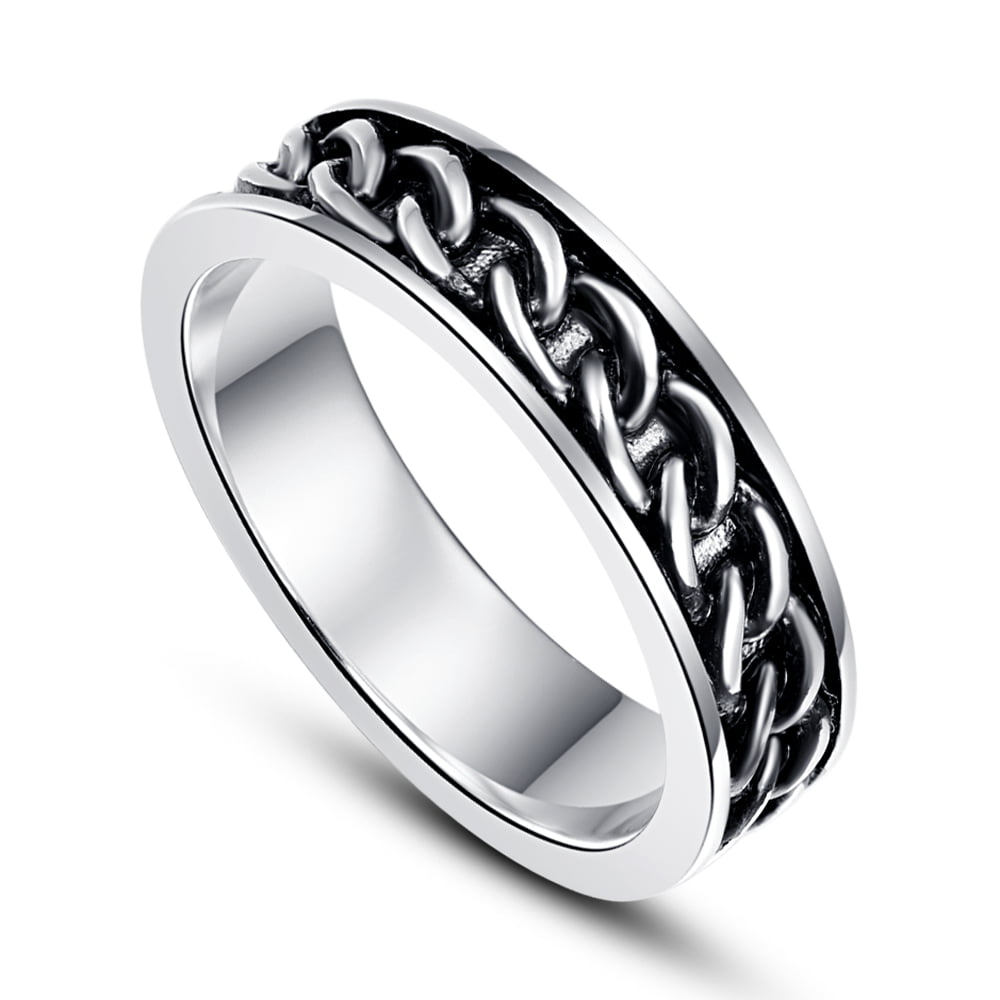 SILVERSHOPE BOYS AND GENTS STAINLESS STEEL SILVER PLATED RING Stainless  Steel Diamond Ring Set Price in India - Buy SILVERSHOPE BOYS AND GENTS  STAINLESS STEEL SILVER PLATED RING Stainless Steel Diamond Ring