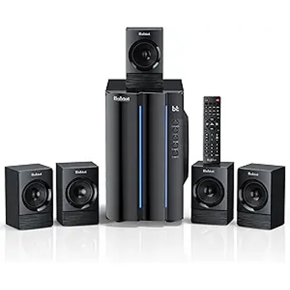Surround Sound Systems Home Theater System - 800 Watts Peak Power 6.5" Subwoofer 5.1/2.1 Wired Stereo Speakers