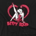 thumbnail image 2 of Betty Boop T-Shirt Scrolling Hearts Unisex Graphic Tee For Men & Women, 2 of 7