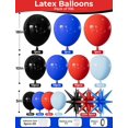 thumbnail image 2 of Juego de guirnaldas con forma de arco con forma de globo, diseño de araña Haolongfa, 106 unidades, 2 of 7