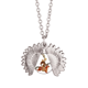 thumbnail image 1 of Juego de sombras Cabeza retrato mujer valiente Collar de girasol collar collar collar colgante, 1 of 3