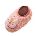 thumbnail image 2 of AURIGATE Clearance! Baby Non Slip Socks Toddler Boys Girls Solid Color Cartoon Socks Keep Warm Plush Kids Soft Non-slip Indoor Toddler Shoes Socks, 2 of 5