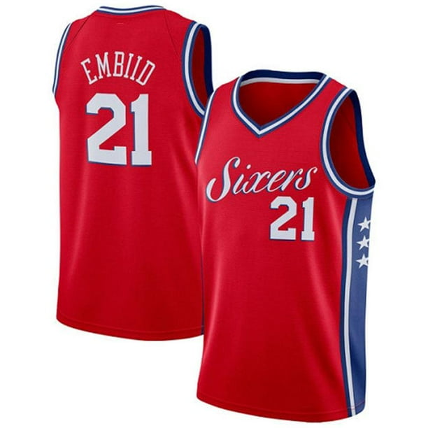 Philadelphia 76ers Hyper Hoops Swingman Jersey - Allen Iverson By Mitchell  & Ness - Scarlett - Mens