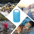 thumbnail image 5 of 29 x 35cm Silver Bolsa seca flotante impermeable de 10 l/20 l/40 l, bolsa enrollable que mantiene el equipo seco para kayak, rafting, paseos en bote, natación, camping, senderism, 5 of 5