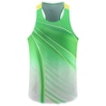 thumbnail image 5 of Gym Tank Tops Woman Sleeveless Cropped Tank Tops Scoop Neck Basic Undershirt Yoga Running Shirts for Women Plus Size Gym Clothes (Green,M), 5 of 6